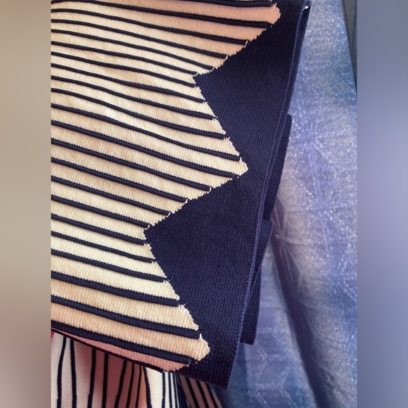 Milly Striped Flare Dress - Size S - Picture 8 of 11